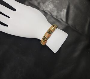 Elegant Unikite Stone Bracelet